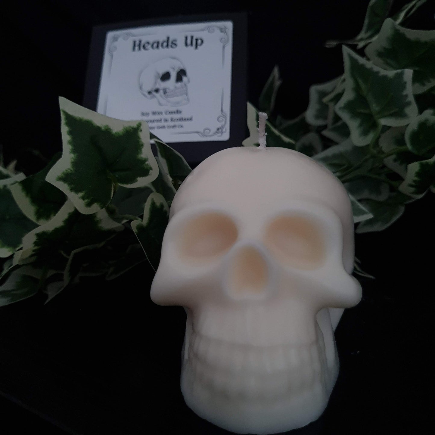 Heads Up - Pillar candle