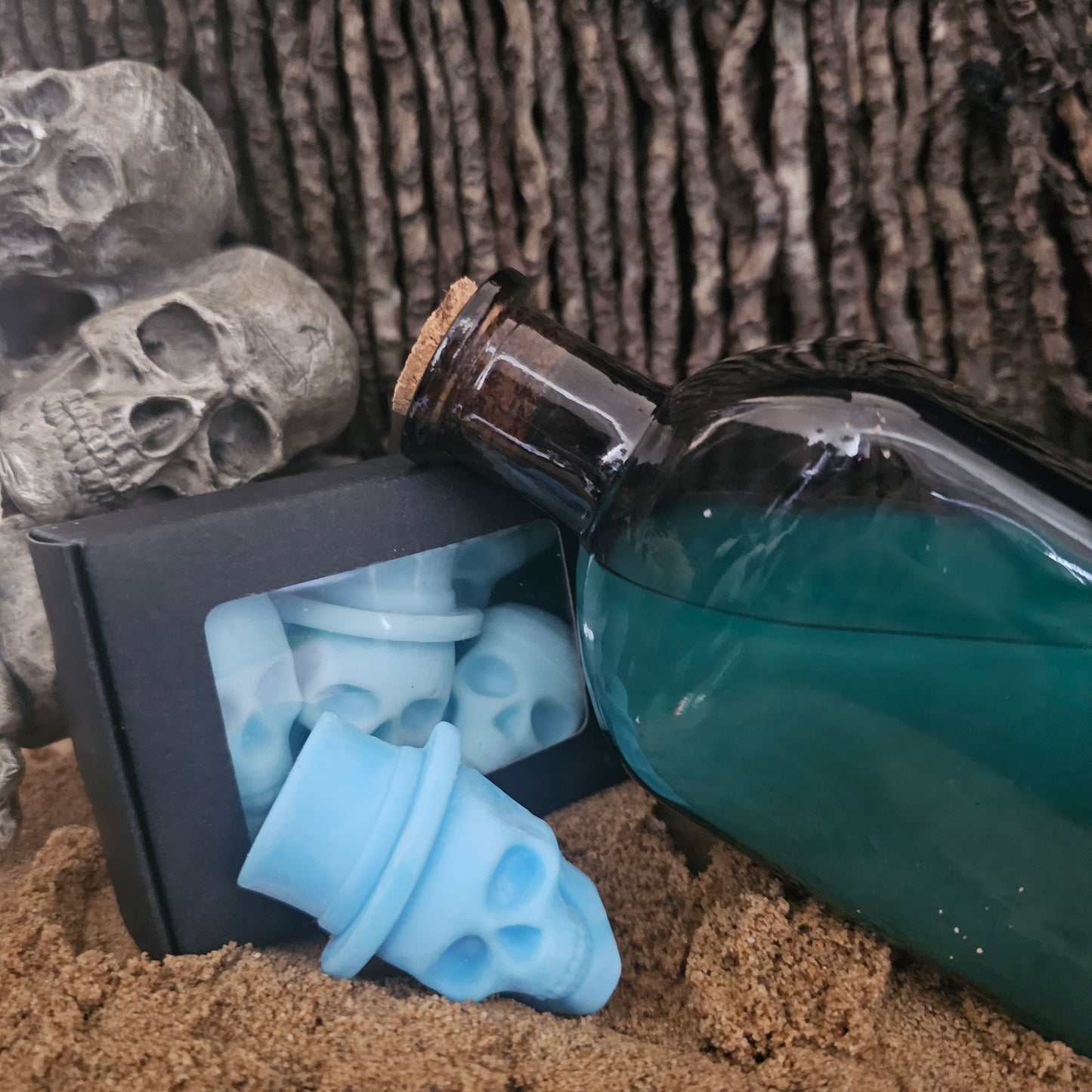 Here Be Monsters - Melting Skulls