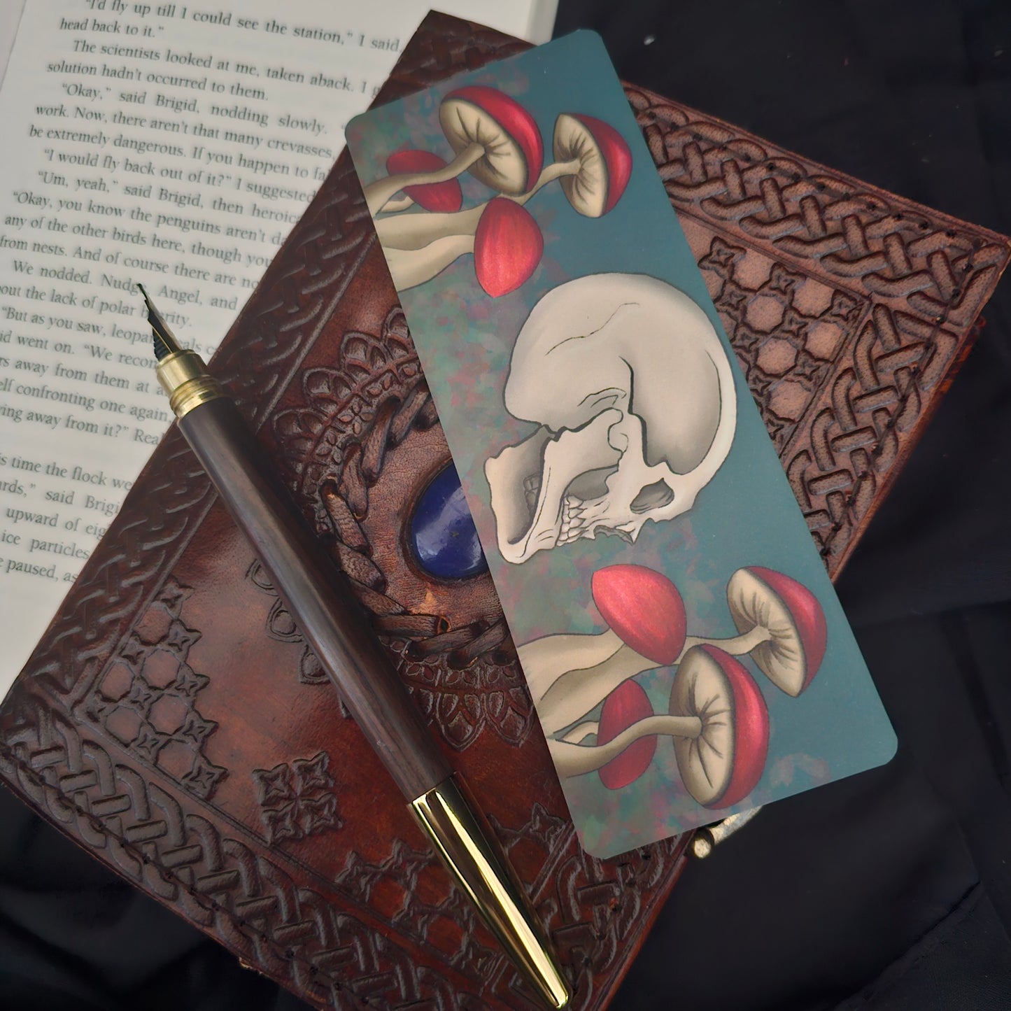 "Shrooms for the Dead" Bookmark