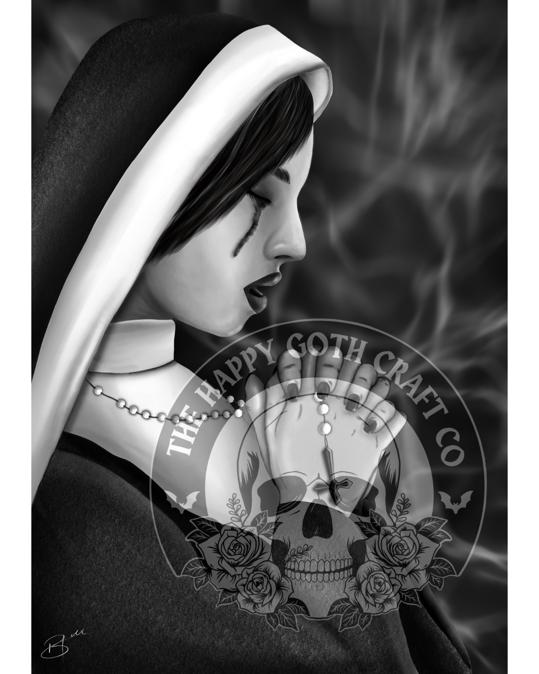 Unholy - Digital Art Print