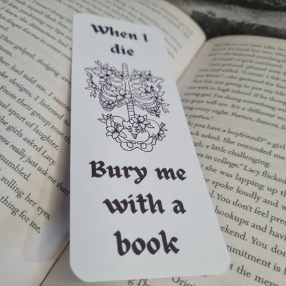 Bury Me - Bookmark